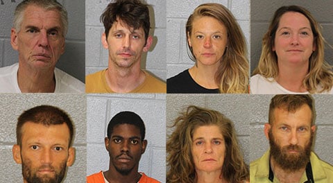 Mecklenburg County Mugshots August 3rd