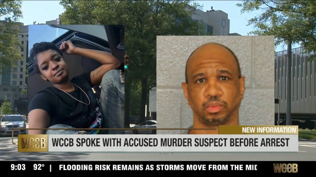Wccb Spoke With Accused Murder Suspect Before Arrest