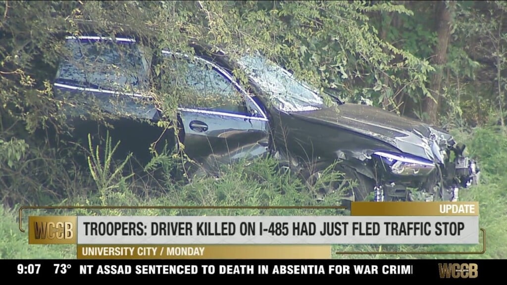 Driver Who Died In Wreck On I485 Had Just Fled Traffic Stop