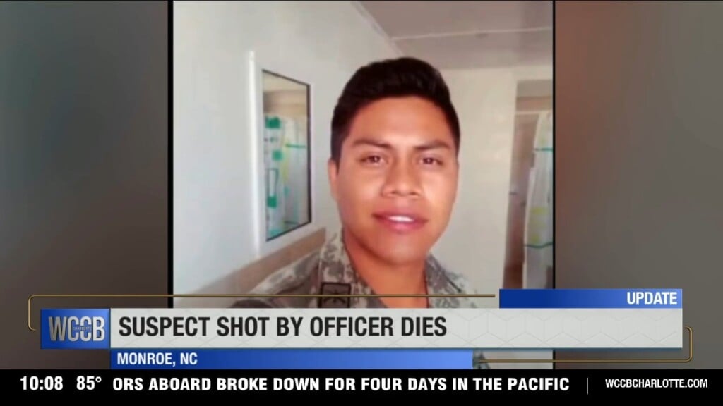 Suspect Shot By Officer Dies