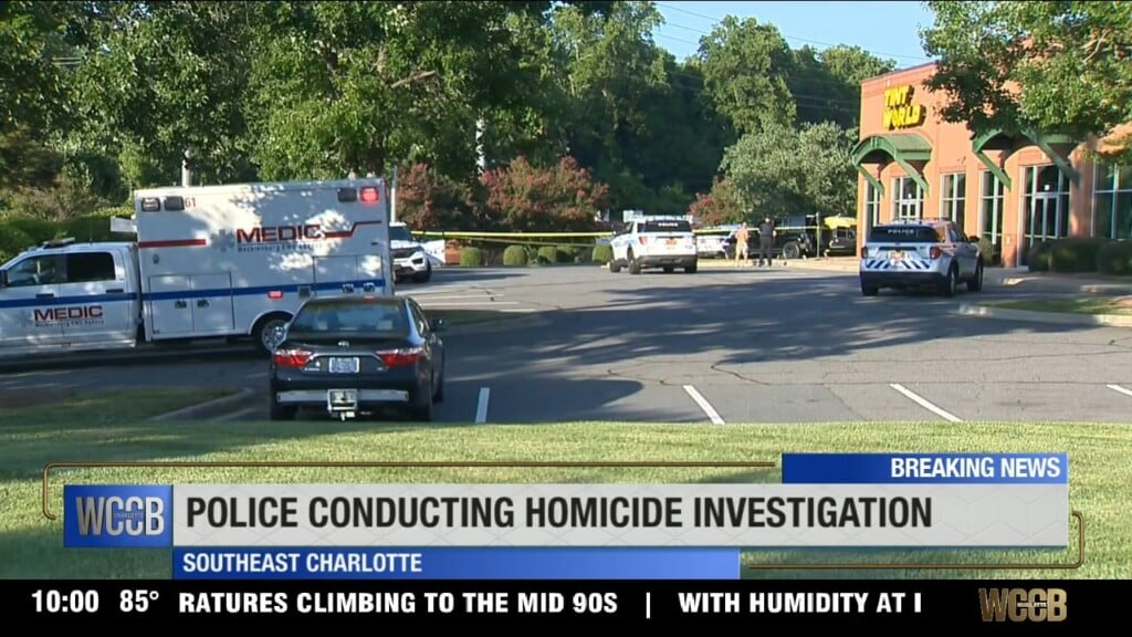 Police Conducting Homicide Investigation