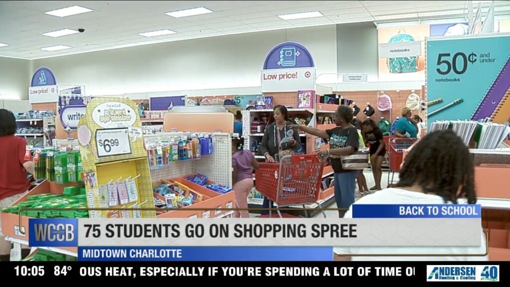 Students Go On Shopping Spree