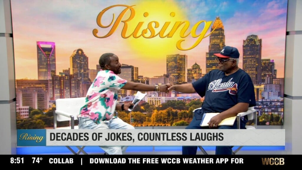 Comedian George Wallace Makes Rising Crew Laugh