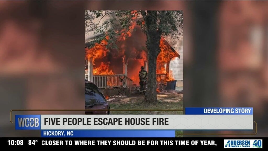 Family Escapes Fire
