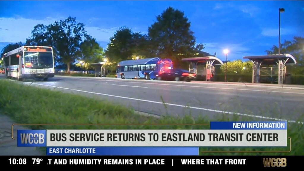 Bus Service Returns To Eastland Transit Center