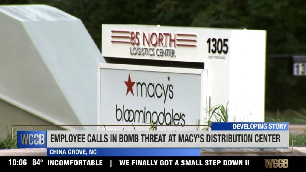 Bomb Threat At Macy's Distribution Center