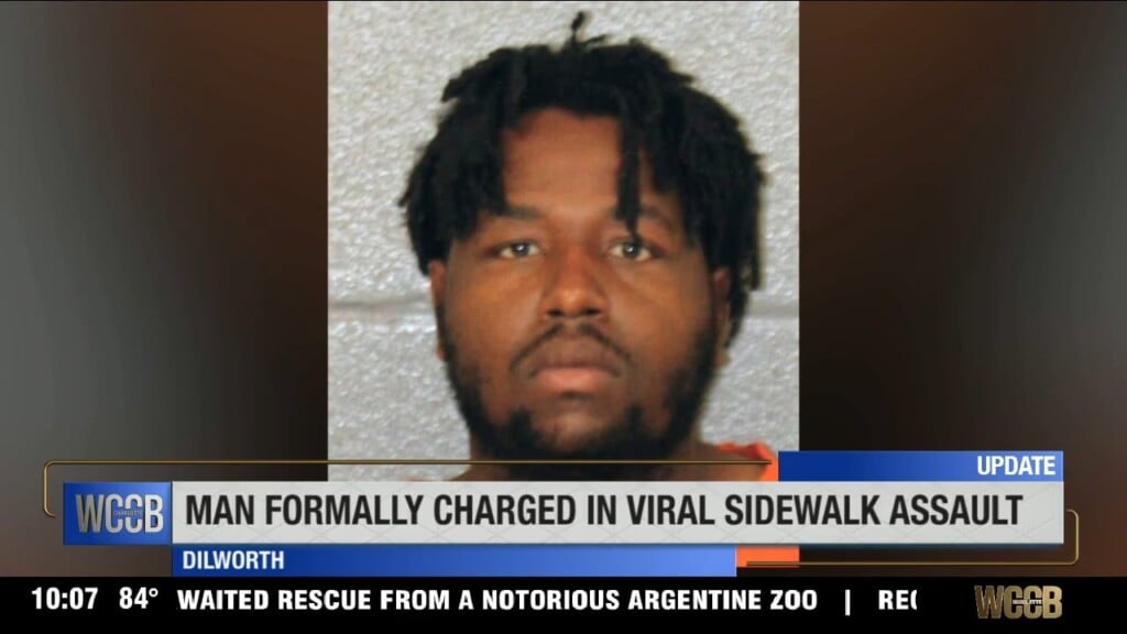 Suspect Formally Charged In Sidewalk Assault