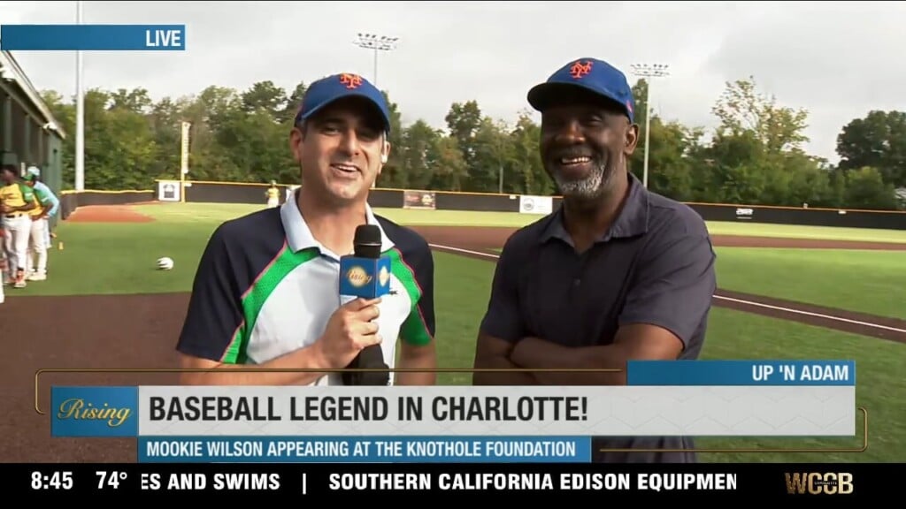 Mets Legend Mookie Wilson At The Knothole Foundation