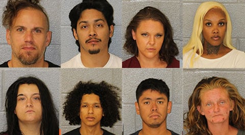 Mecklenburg County Mugshots August 25th