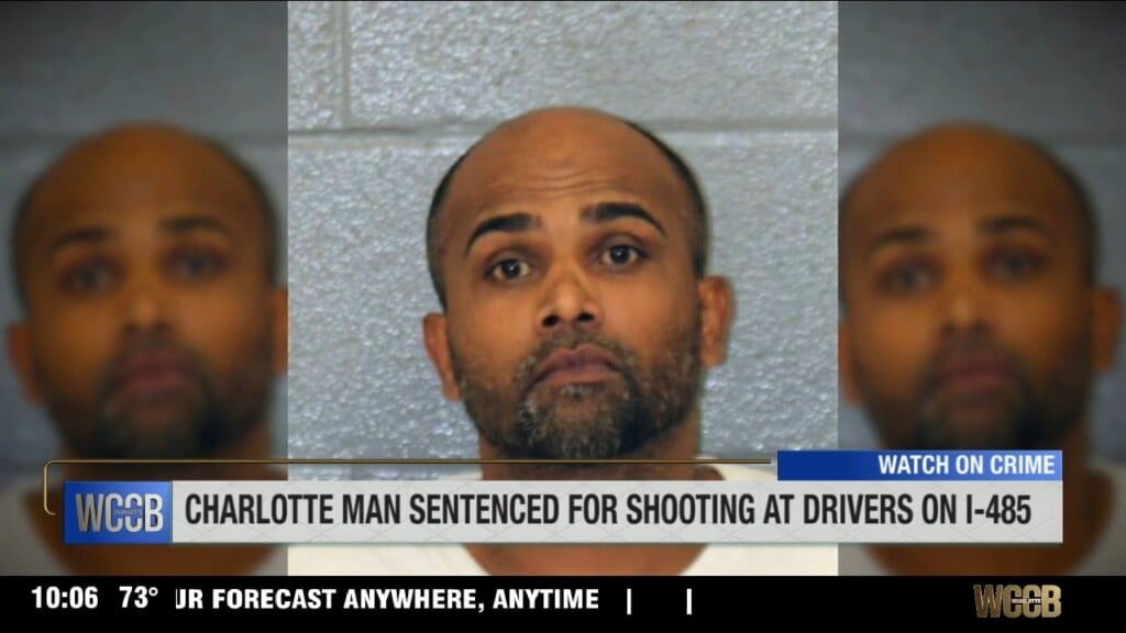 Clt Man Sentenced For Shooting At Drivers On I485
