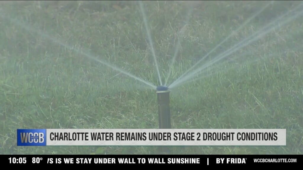 Charlotte Remains Under Stage 2 Drought Conditions