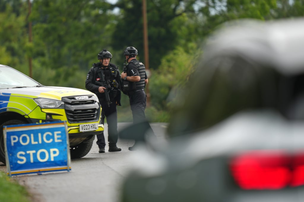Britain Explosives Arrests
