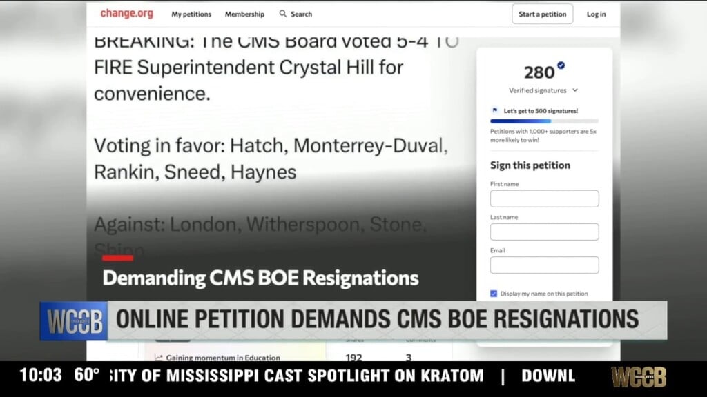 Petition To Remove 5 Cms Board Members