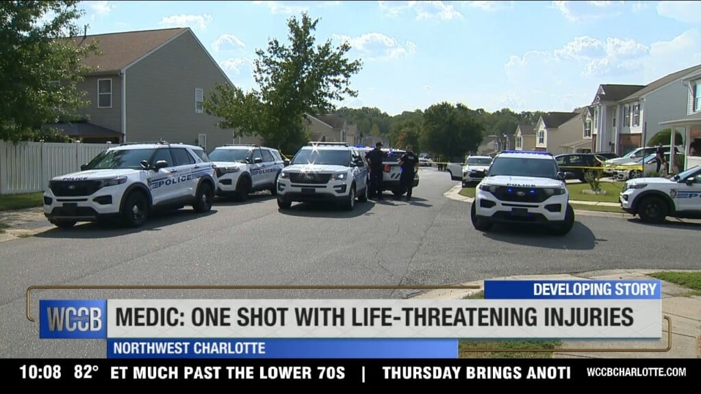 1 Shot W Life Threatening Injuries In Nw Charlotte