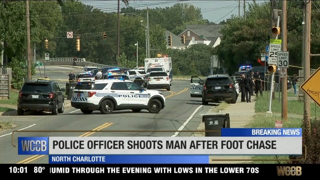 Police Officer Shoots Man After Footchase