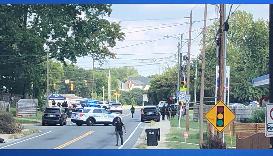 North Charlotte Officer Involved Shooting