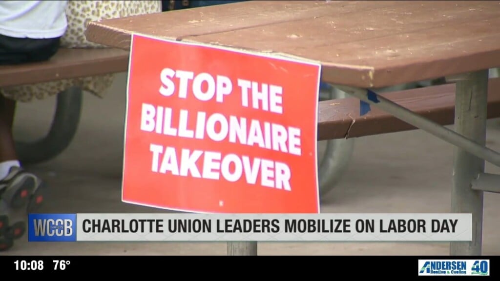 Clt Union Leaders Mobilize On Labor Day
