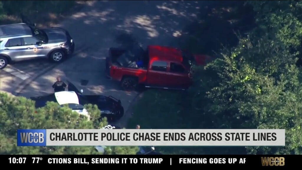 Cmpd Chase Ends Across State Lines
