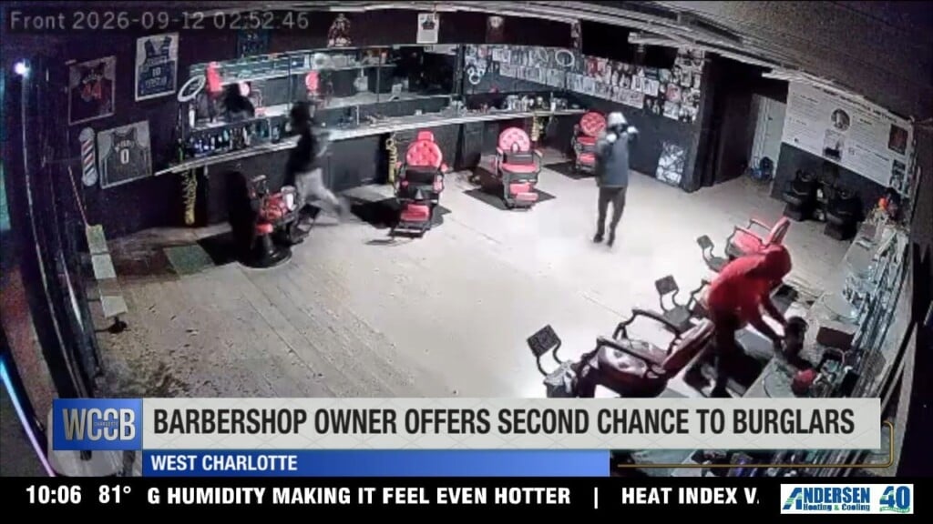 Barbershop Owner Offers Second Chance To Robbers