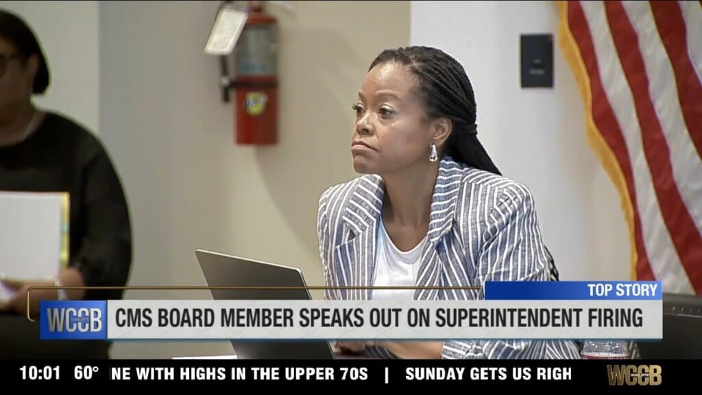 Board Member Explains Why She Voted To Keep Dr. Hill As Cms Superintendent