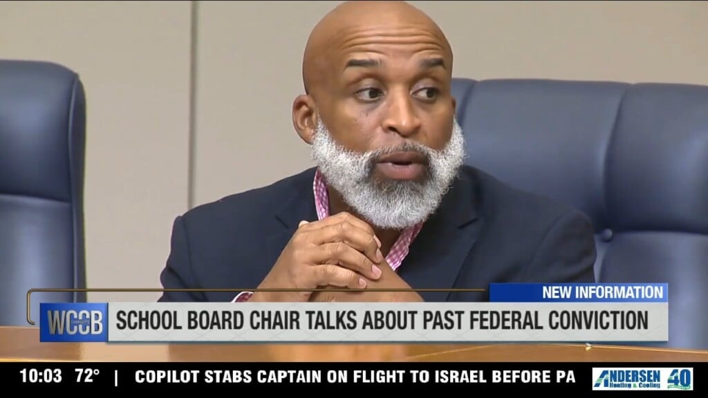 Cms Chair Talks About Past Federal Conviction