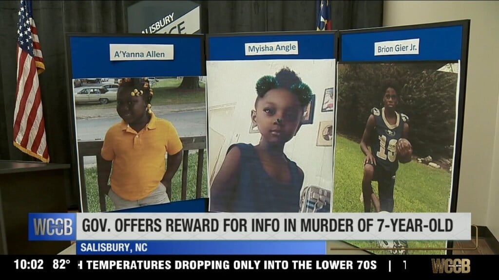 Gov. Offers Reward For Info In Murder Of 7 Year Old