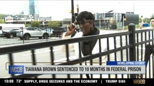 Tiawana Brown Sentenced To 10 Months In Prison