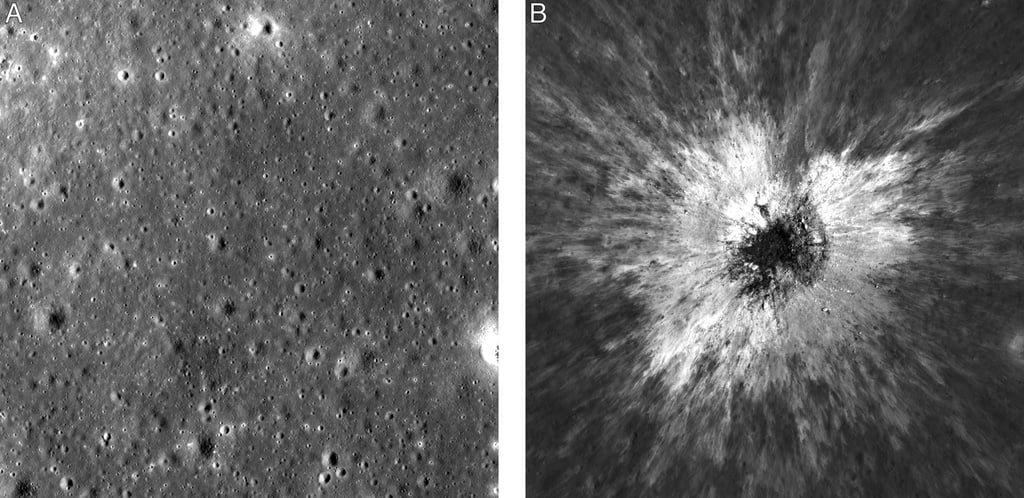Moon New Crater