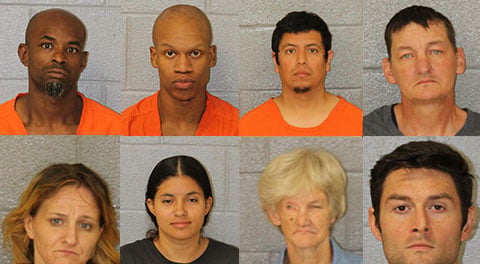 Mecklenburg County Mugshots September 8th