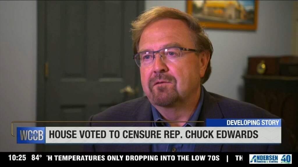 House Votes To Censure Nc Rep. Chuck Edwards