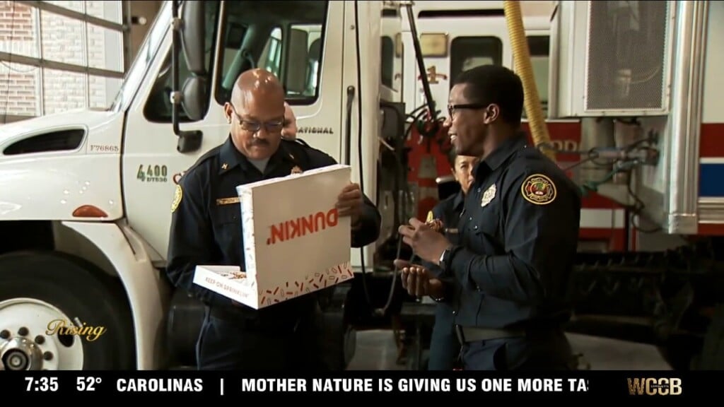 Dunkin' Surprises Firefighter With Free Coffee For A Year