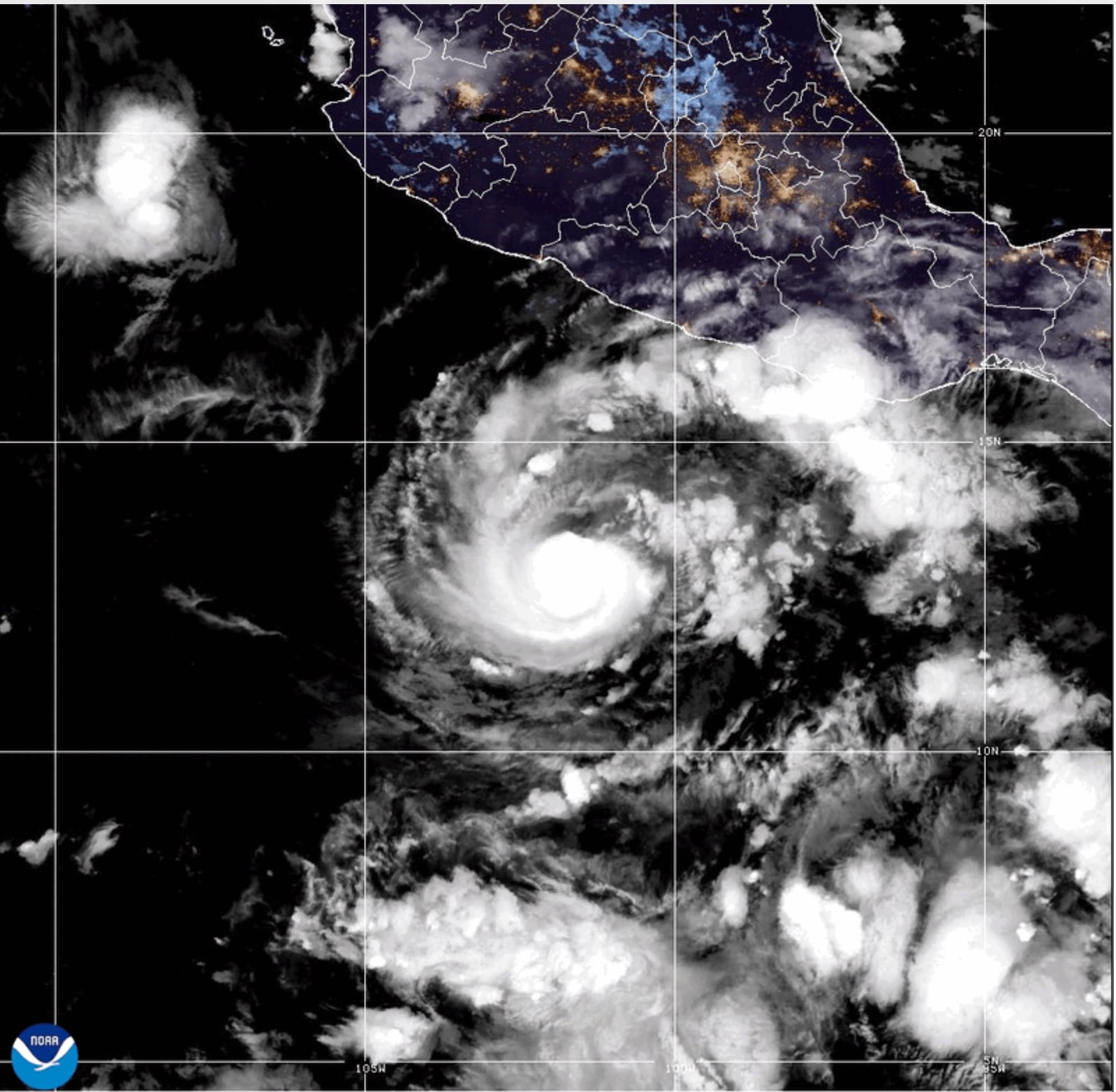 Trudy weakens to Category 1 hurricane as it moves towards Mexico’s Pacific coast