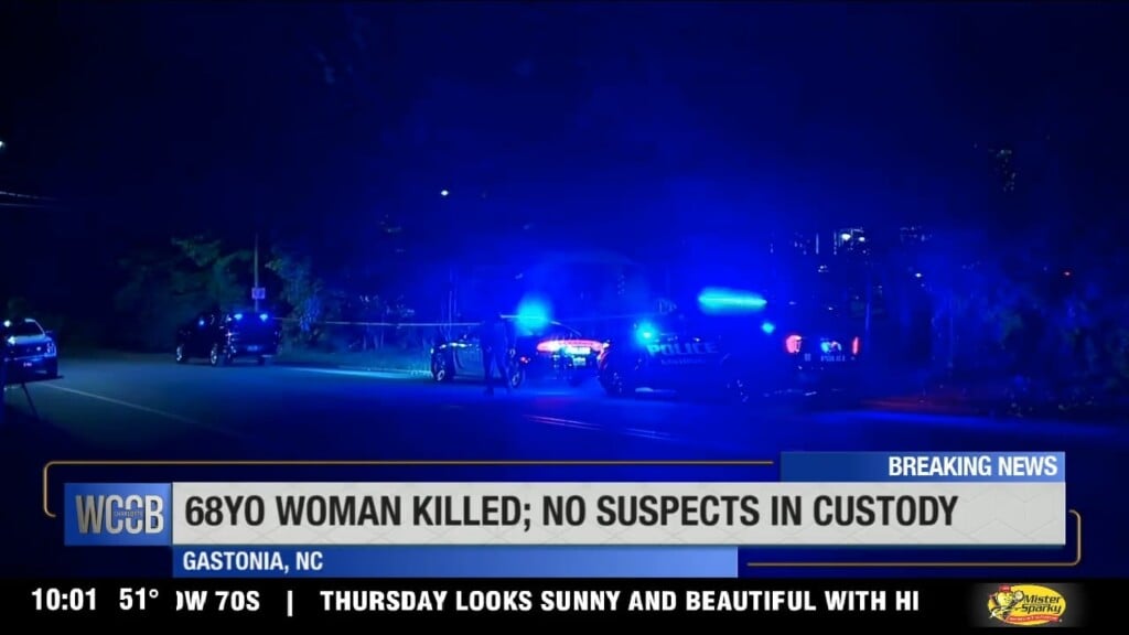 68 Year Old Woman Killed In Gastonia