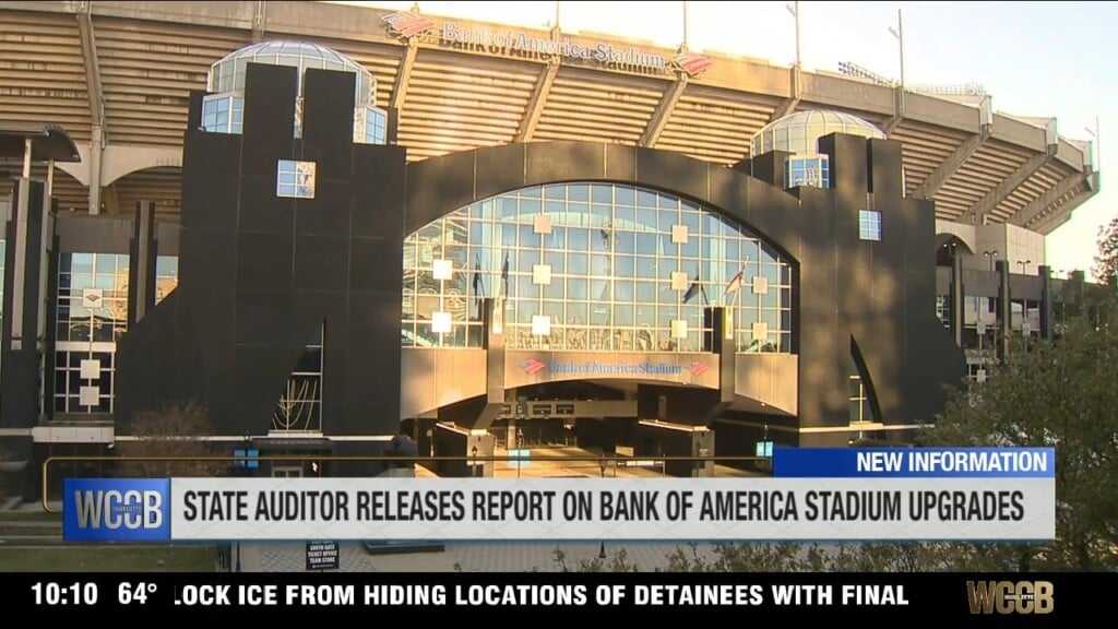 State Auditor Releases Initial Report On Bank Of America Stadium Upgrades Spending