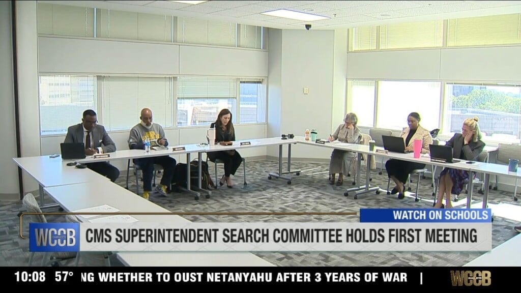 Cms Supt Search Committee Holds First Meeting