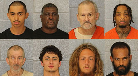 Mecklenburg County Mugshots October 12th