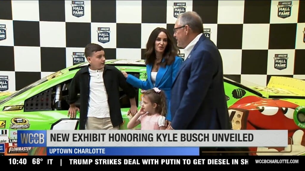 New Kyle Busch Exhibit At Nascar Hall Of Fame