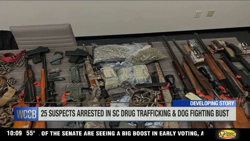 25 Arrested In Sc Drug Trafficking And Dog Fighting Bust