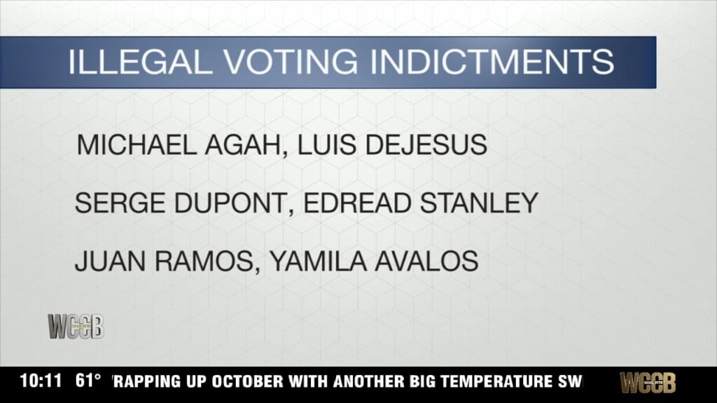 Illegal Voting Indictments