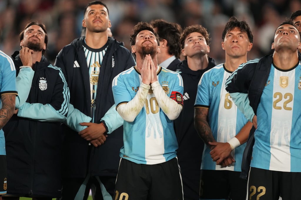 Argentina Messi Farewell Soccer