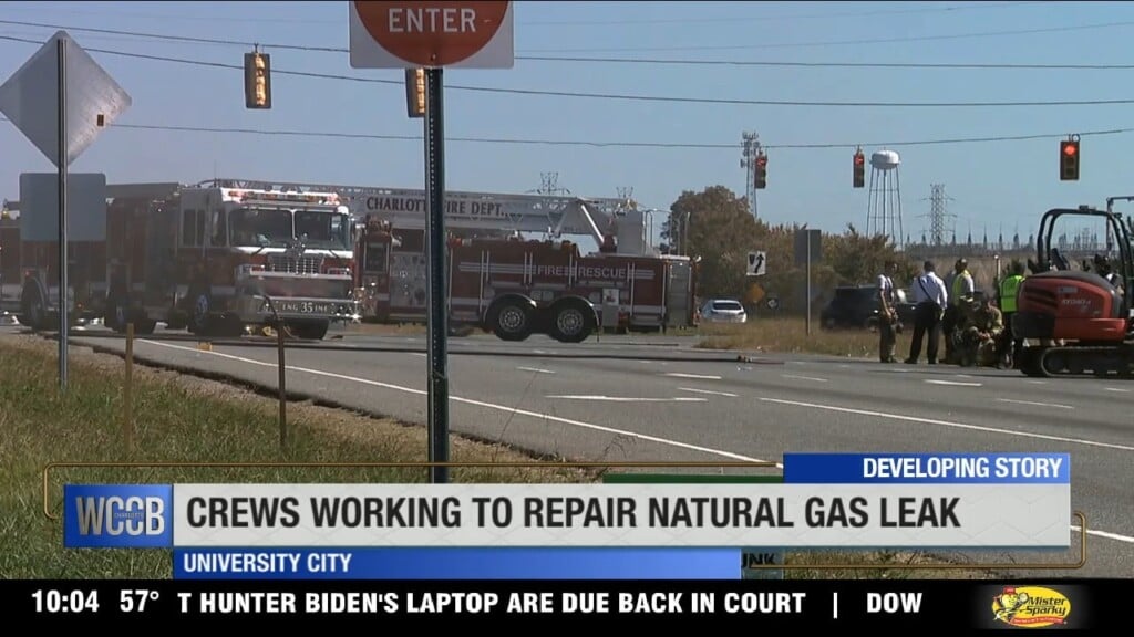 Crews Working To Repair Natural Gas Leak