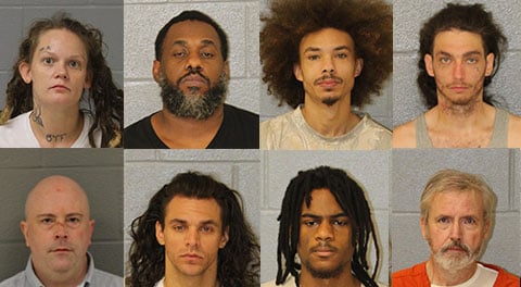 Mecklenburg County Mugshots October 13th