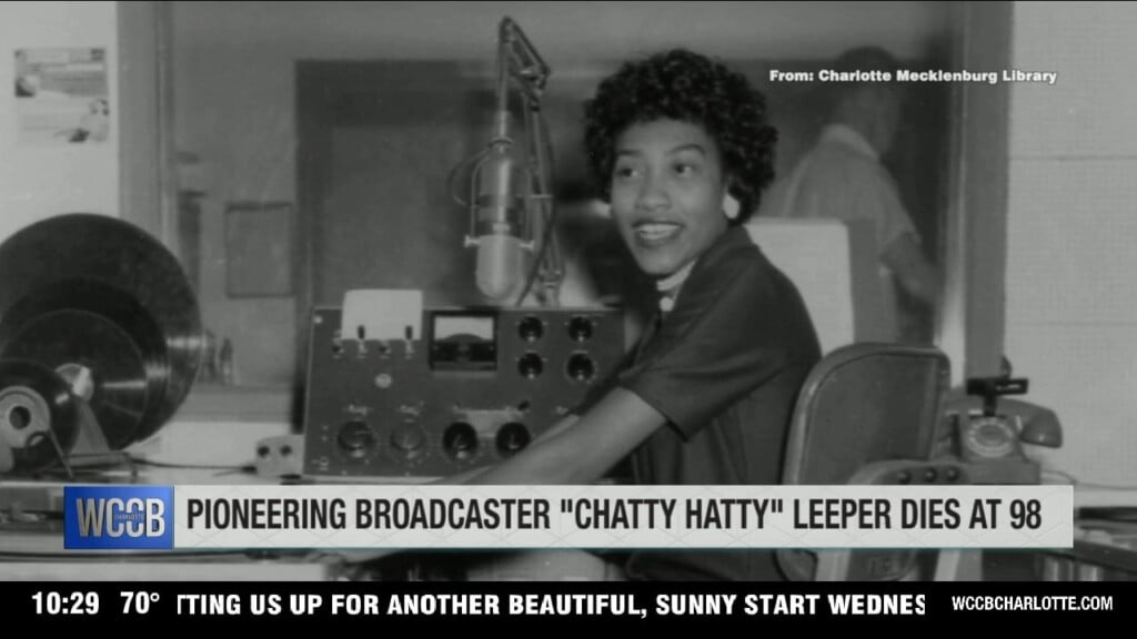 Pioneering Broadcaster Hattie "chatty Hatty" Leeper Dies