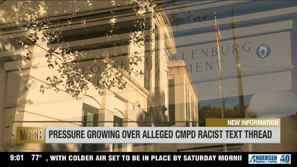 Pressure Growing Over Alleged Cmpd Racist Text Thread