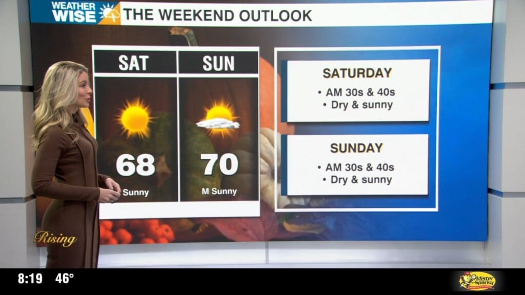 Cool Mornings And Stunning Days Continues