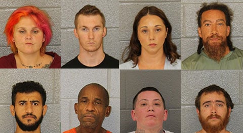 Mecklenburg County Mugshots October 6th