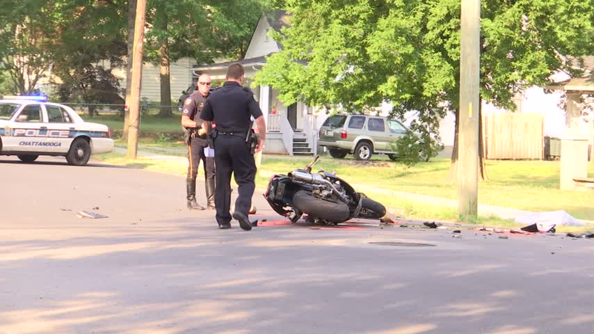 speeding motorcyclist seriously injured