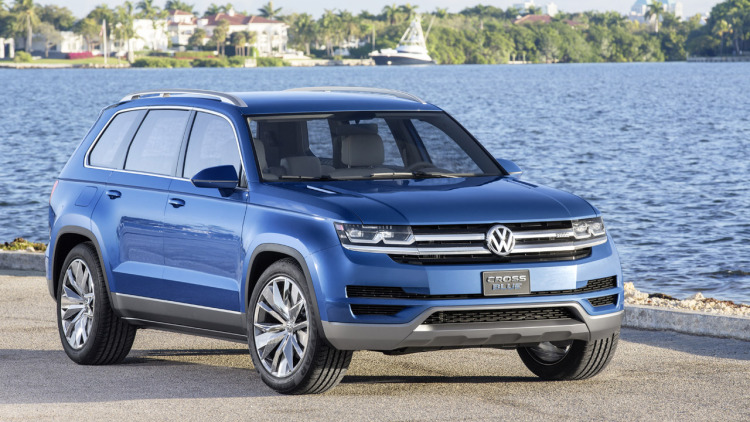 Crossblue concept SUV by Volkswagen