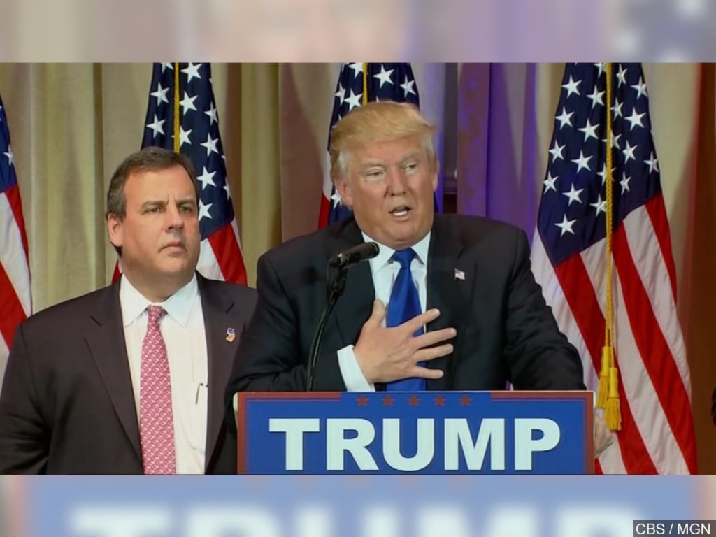 Donald Trump after Super Tuesday victory