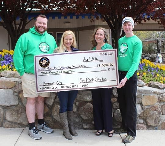 See Rock City donates to MDA